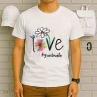 Art Flower Love Grandma Life Gift T-Shirt thumb 6