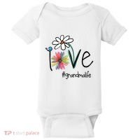 Art Flower Love Grandma Life Gift Baby Bodysuit thumb 0
