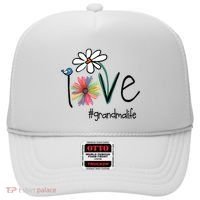 Art Flower Love Grandma Life Gift Hat thumb 0