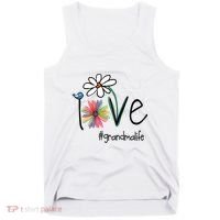 Art Flower Love Grandma Life Gift Tank Top thumb 0