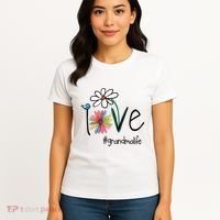 Art Flower Love Grandma Life Gift Women's T-Shirt thumb 4