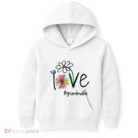 Art Flower Love Grandma Life Gift Kids Hoodie thumb 0