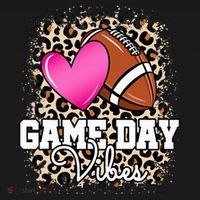 American Football Lover Game Day Leopard Cheetah Football Women's Tank Top thumb 5