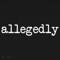 Allegedly Funny Lawyer Attorney For Men Women Mousepad thumb 1