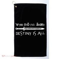 Arseling For Life Destiny Is All Golf Towel thumb 0