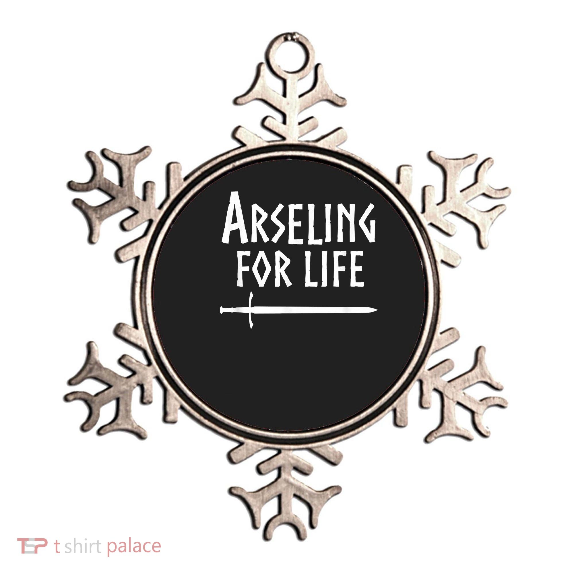 Arseling For Life Ornament