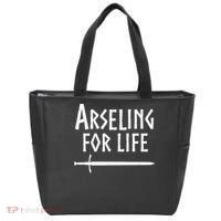 Arseling For Life Tote Bag thumb 0