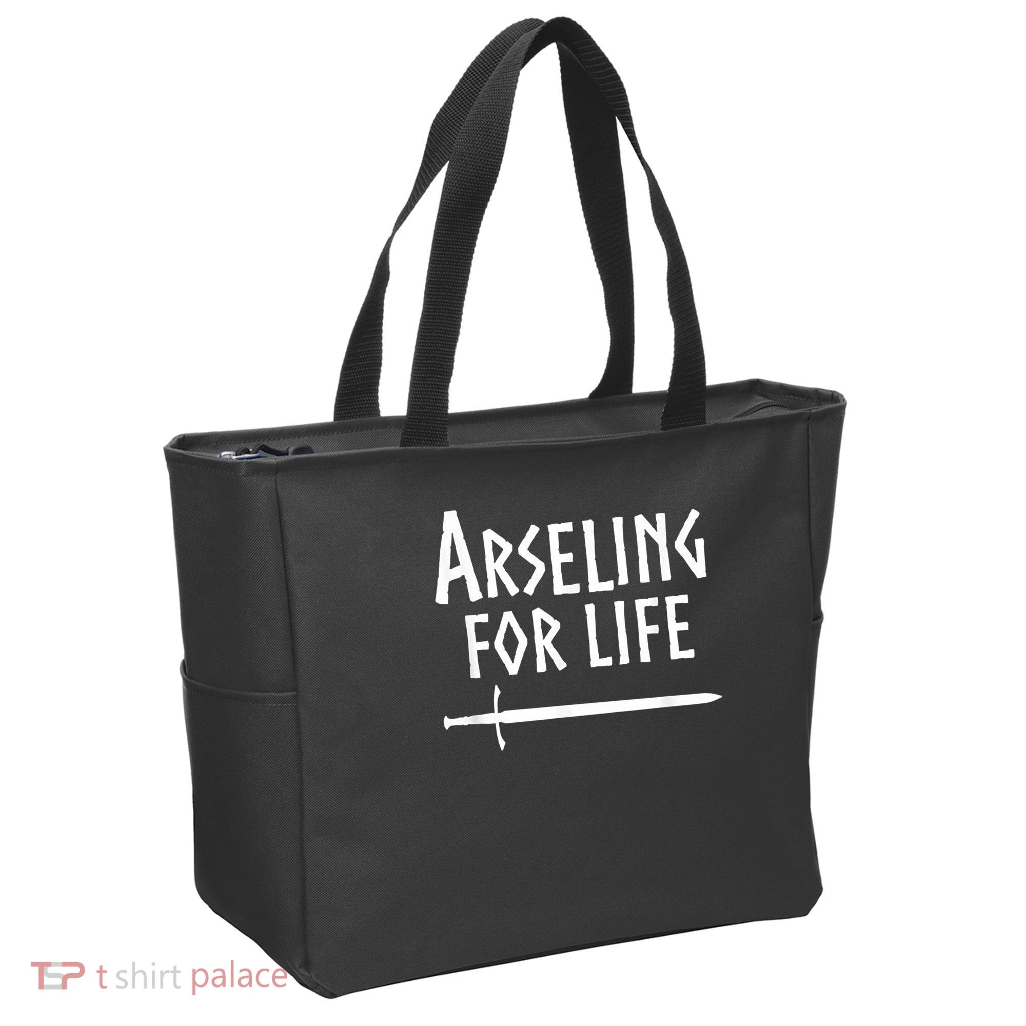 Arseling For Life Tote Bag