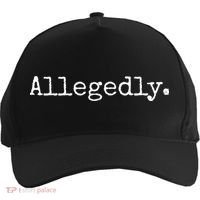 Allegedly Funny Lawyer Gift Funny Lawyer Five-Panel Snapback Cap thumb 0
