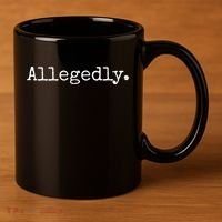 Allegedly Funny Lawyer Gift Funny Lawyer 11oz C Handle Ceramic Mug thumb 3