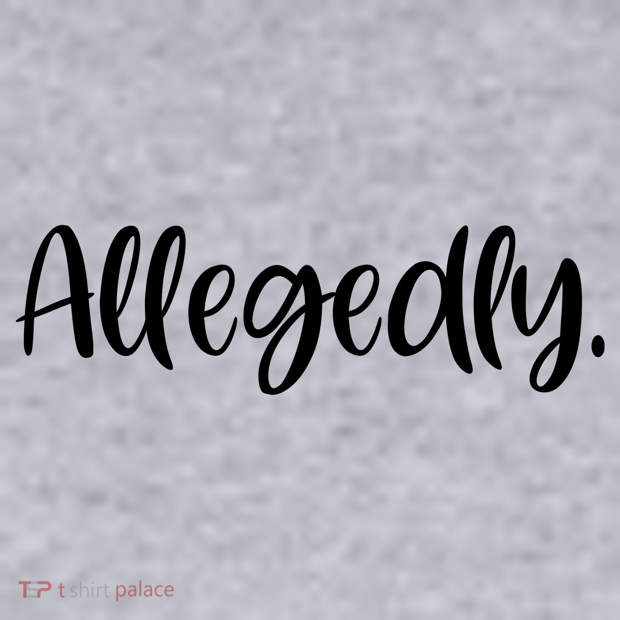 Allegedly Funny Lawyer Women's Racerback Cropped Tank