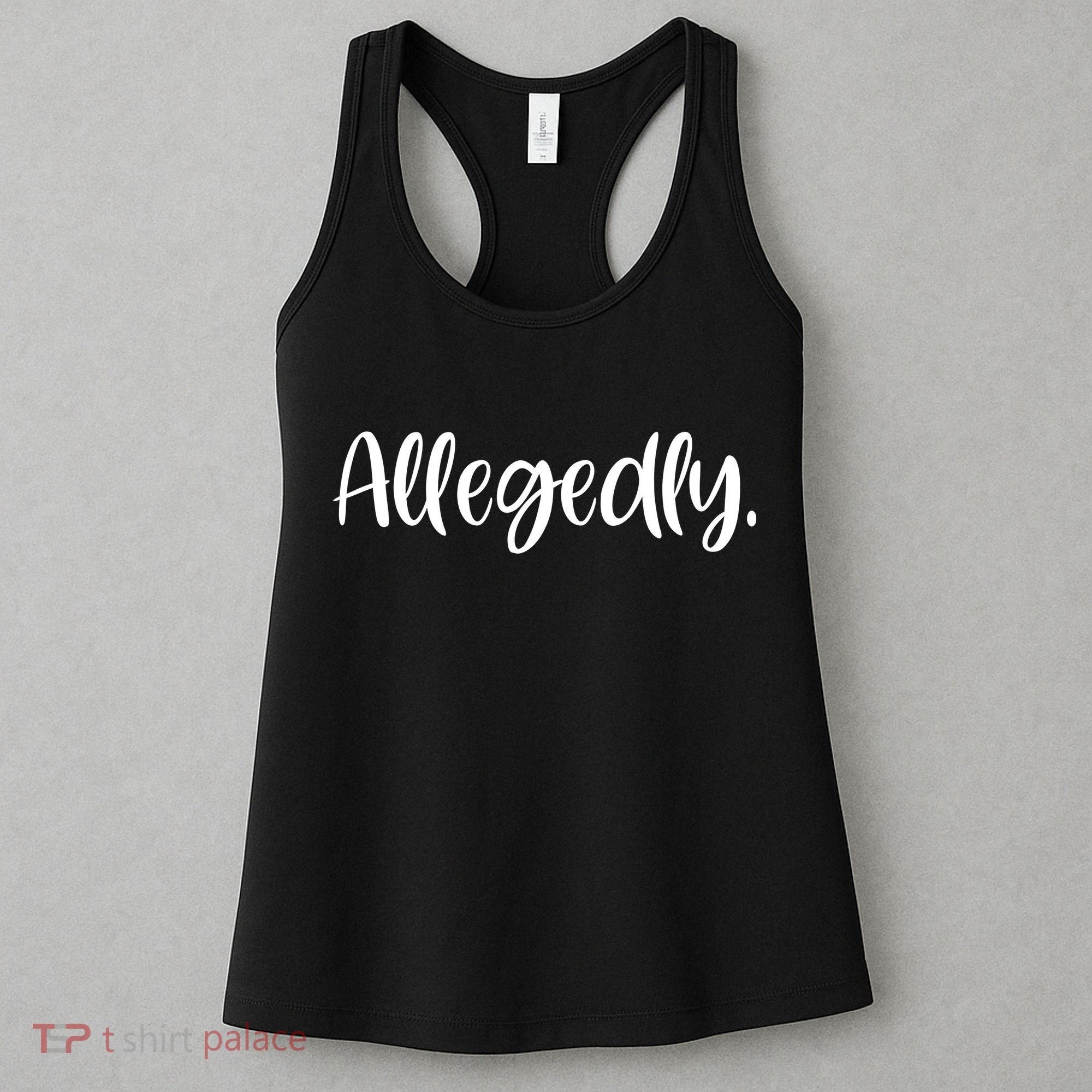 Allegedly Funny Lawyer Women's Tank Top