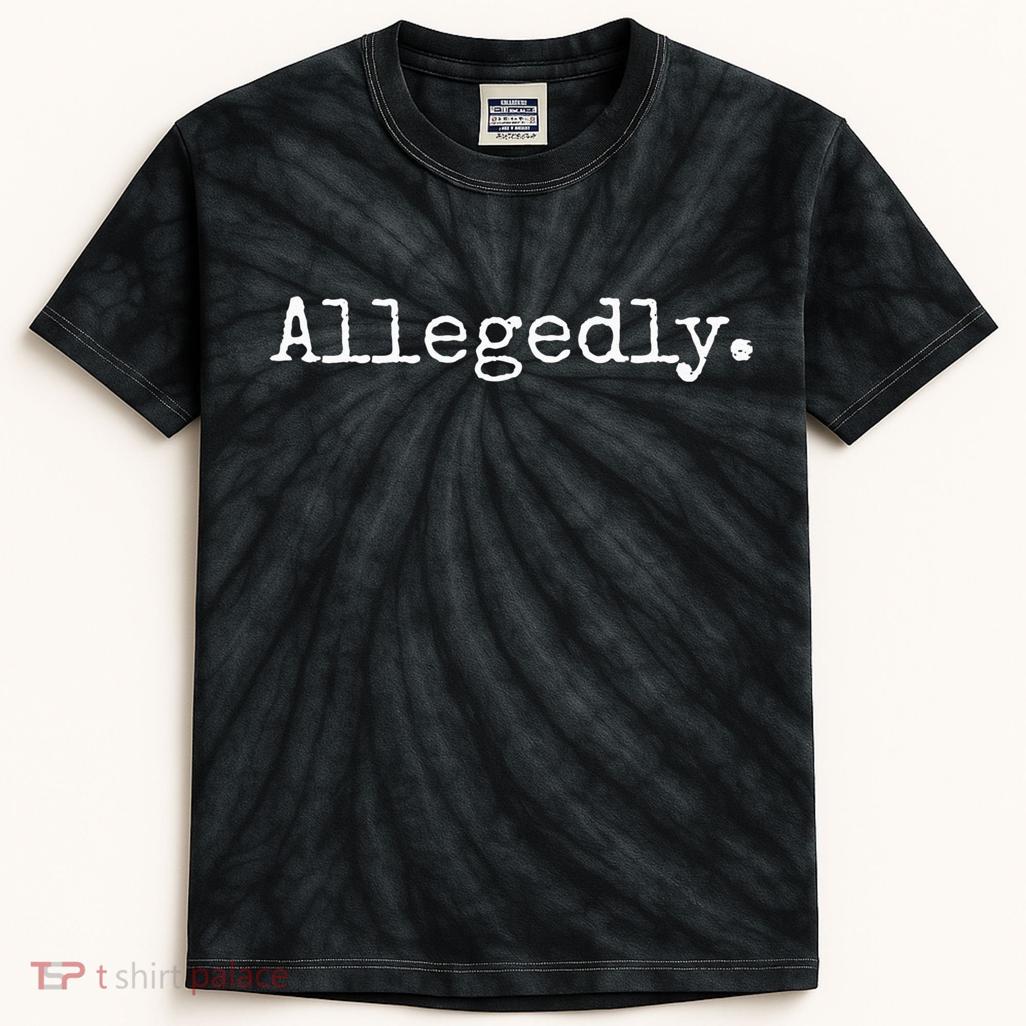 Allegedly Funny Lawyer Gift Funny Lawyer Kids Tie-Dye T-Shirt