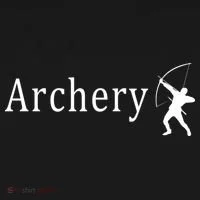 Archery Funny Logo Doggie Tank thumb 4