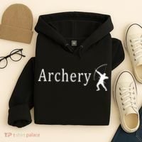 Archery Funny Logo Hoodie thumb 4