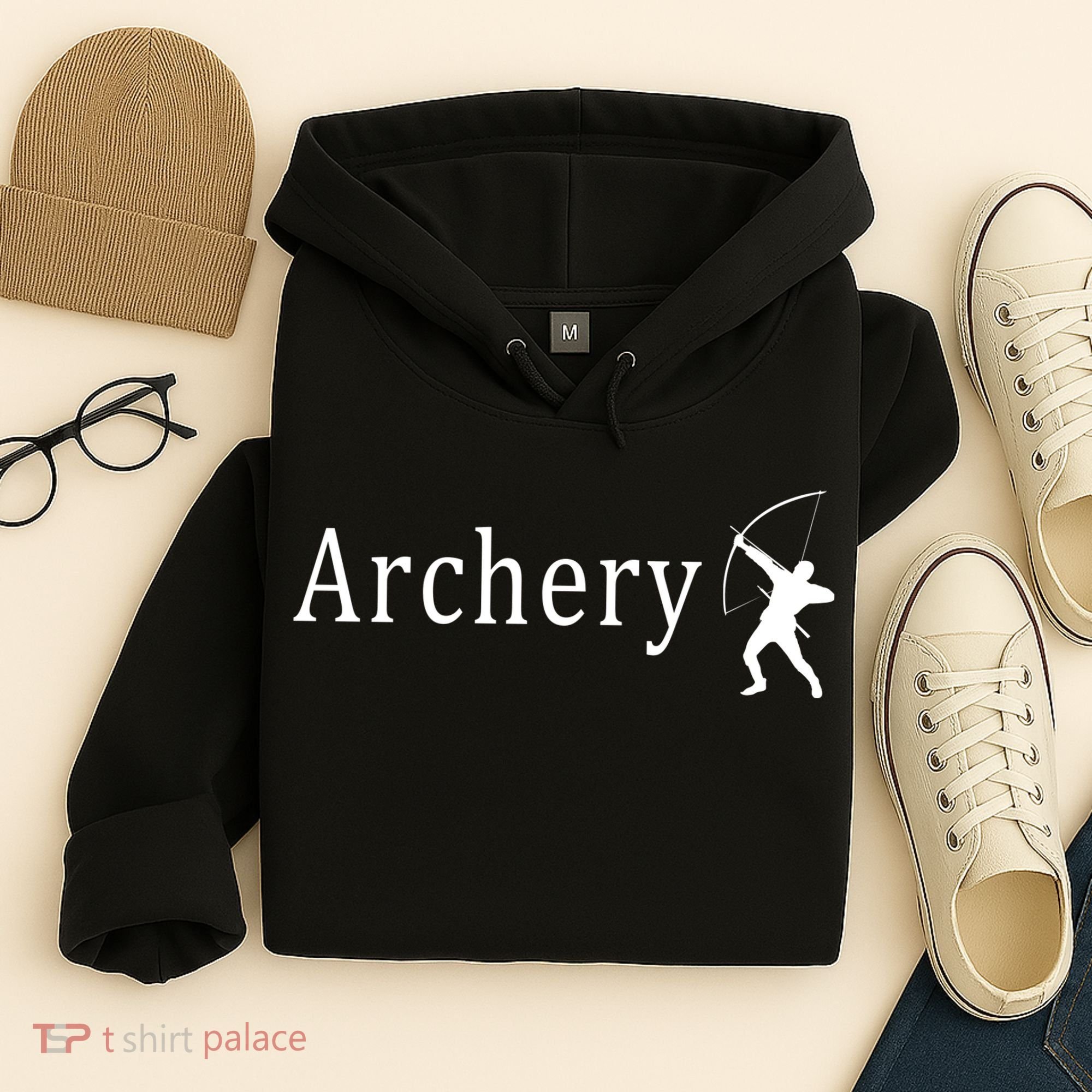 Archery Funny Logo Hoodie