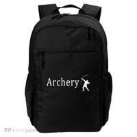 Archery Funny Logo Backpack thumb 0