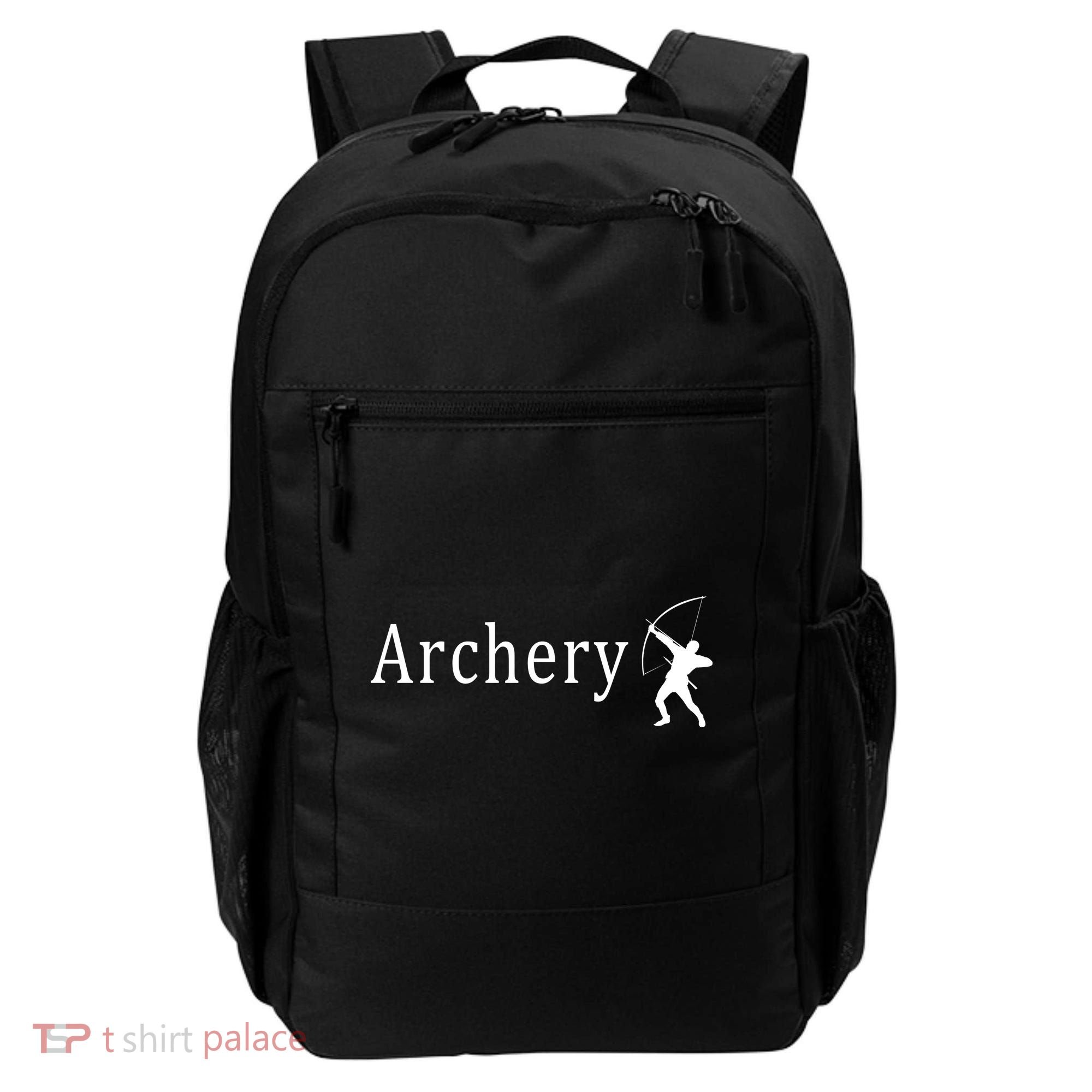 Archery Funny Logo Backpack