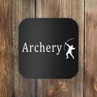 Archery Funny Logo Coaster thumb 0