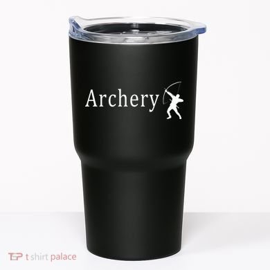 Archery Funny Logo Tumbler