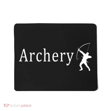 Archery Funny Logo Mousepad