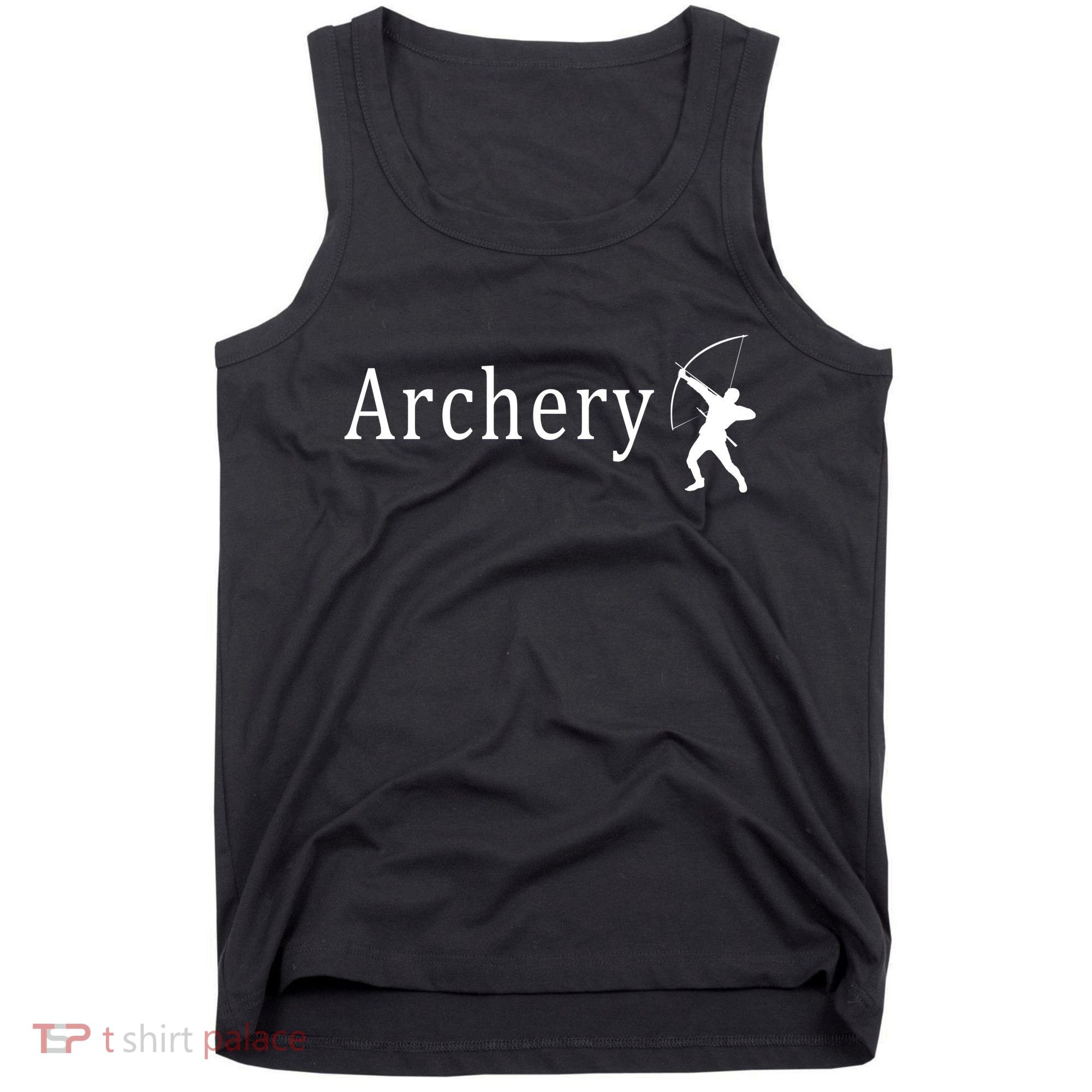 Archery Funny Logo Tank Top