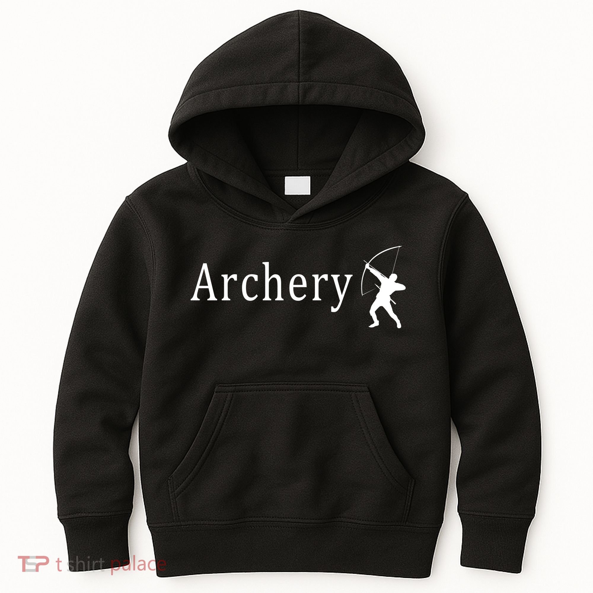 Archery Funny Logo Kids Hoodie