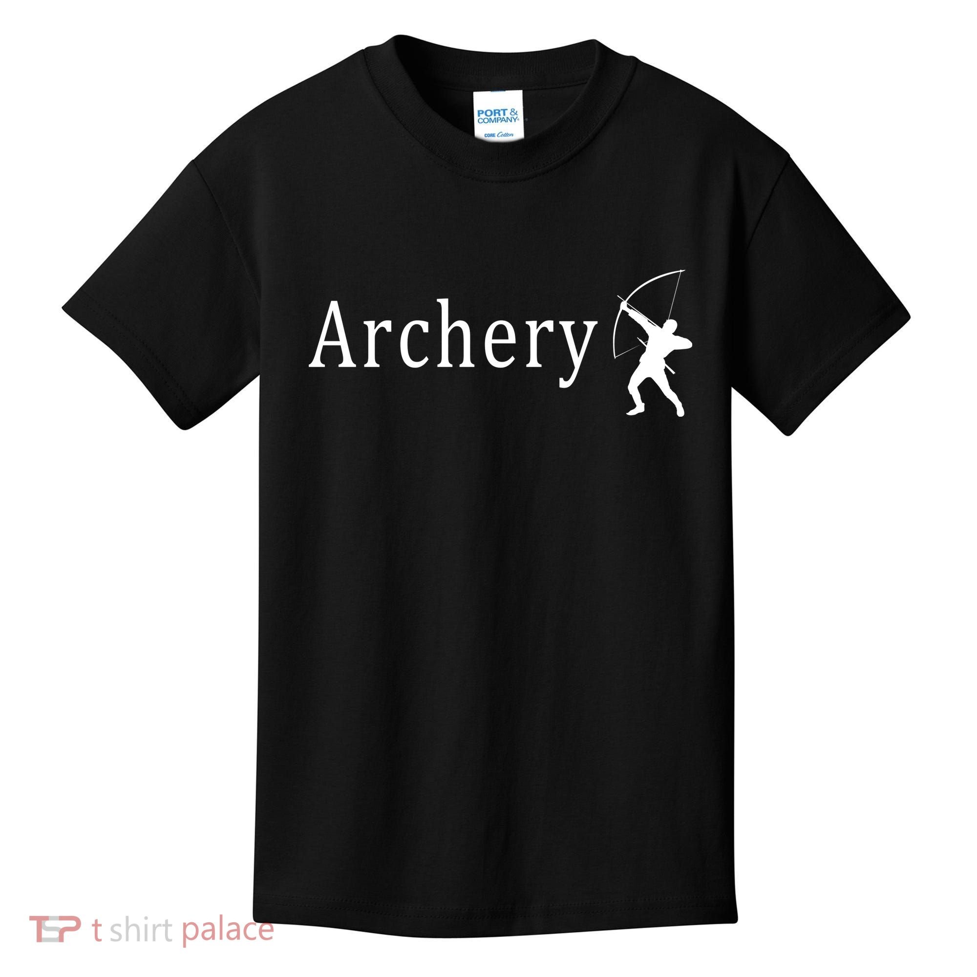 Archery Funny Logo Kids T-Shirt