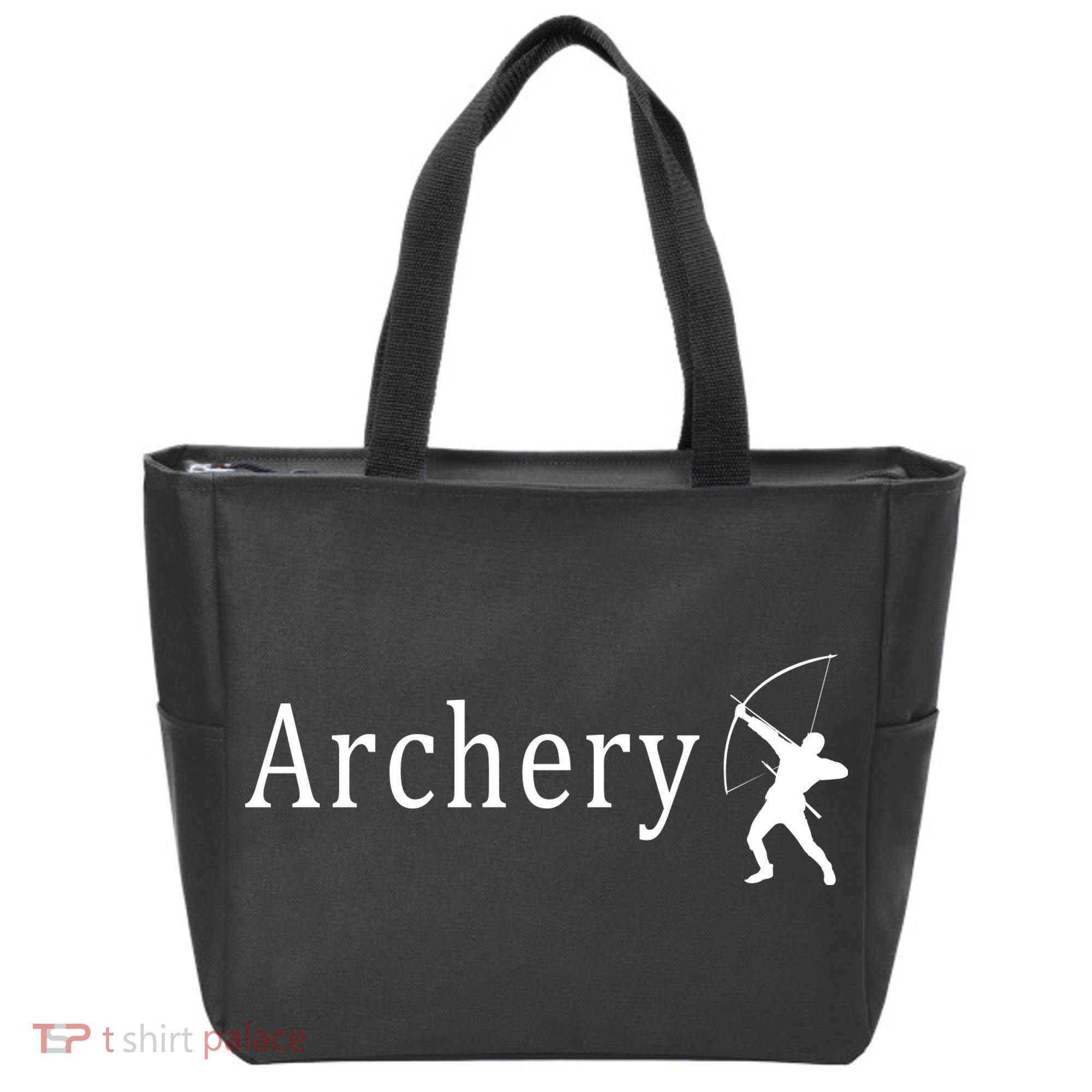 Archery Funny Logo Tote Bag