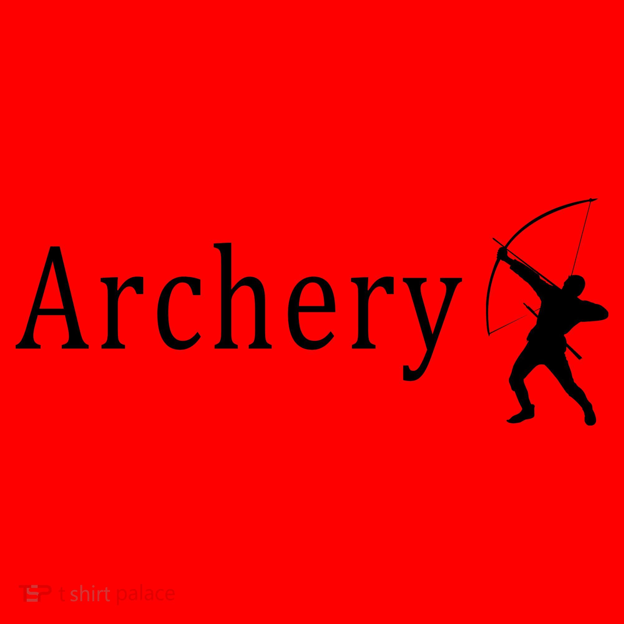 Archery Funny Logo Santa Hat