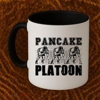 American Football Line Pancake Platoon Player Support Gift Coffee Mug thumb 2