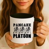 American Football Line Pancake Platoon Player Support Gift Coffee Mug thumb 3