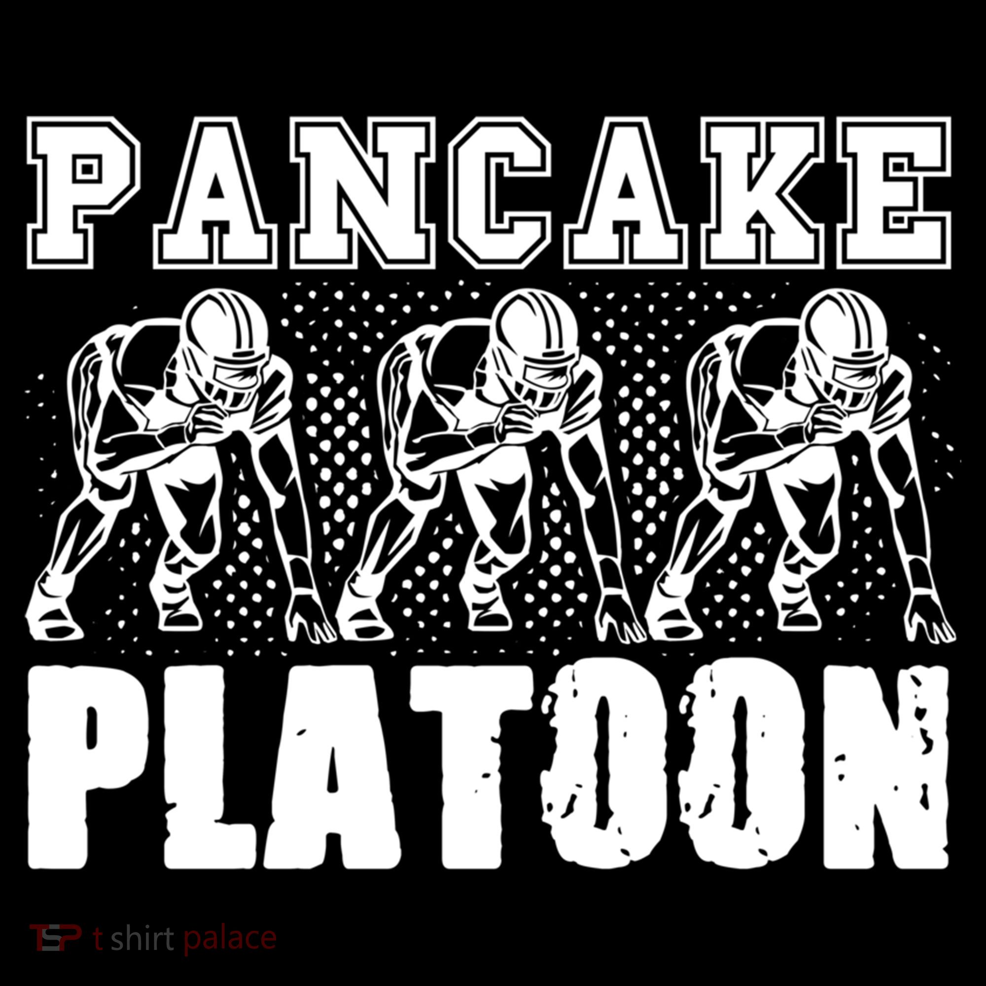 American Football Line Pancake Platoon Player Support Gift Women's Hoodie