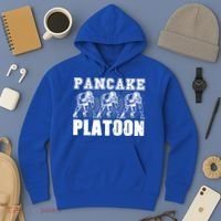 American Football Line Pancake Platoon Player Support Gift Hoodie thumb 3