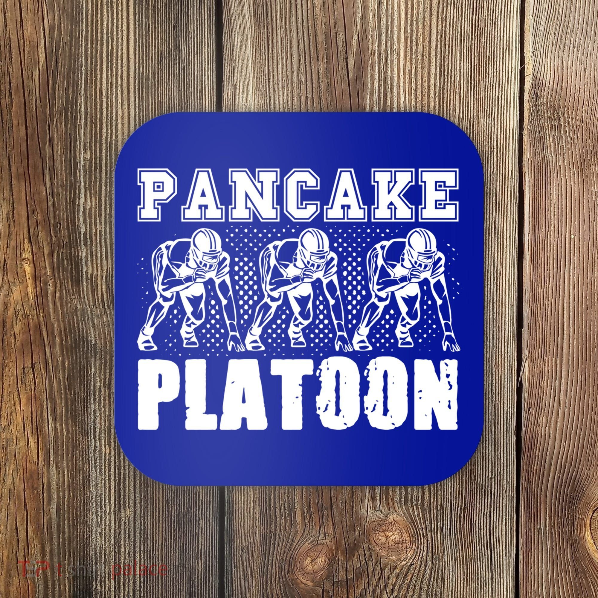 American Football Line Pancake Platoon Player Support Gift Coaster