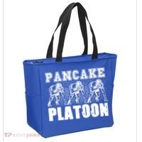 American Football Line Pancake Platoon Player Support Gift Tote Bag thumb 2