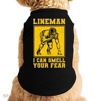 American Football Line Player Support Gift Doggie Tank thumb 0