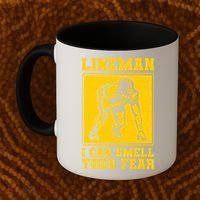 American Football Line Player Support Gift Coffee Mug thumb 2