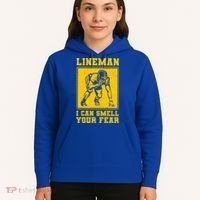 American Football Line Player Support Gift Hoodie thumb 5
