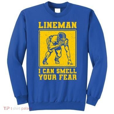 American Football Line Player Support Gift Sweatshirt