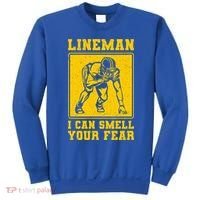 American Football Line Player Support Gift Sweatshirt thumb 0