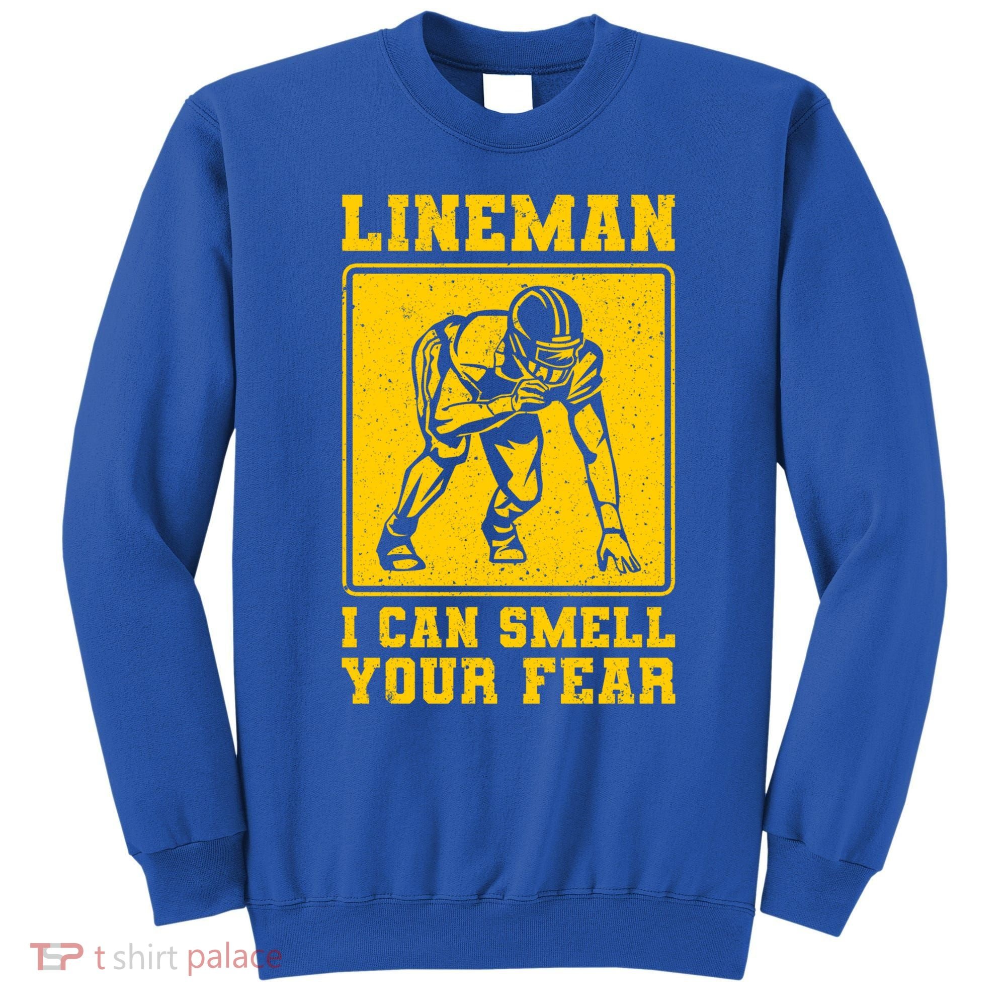 American Football Line Player Support Gift Sweatshirt