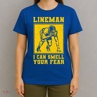 American Football Line Player Support Gift T-Shirt thumb 4