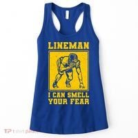 American Football Line Player Support Gift Women's Tank Top thumb 0