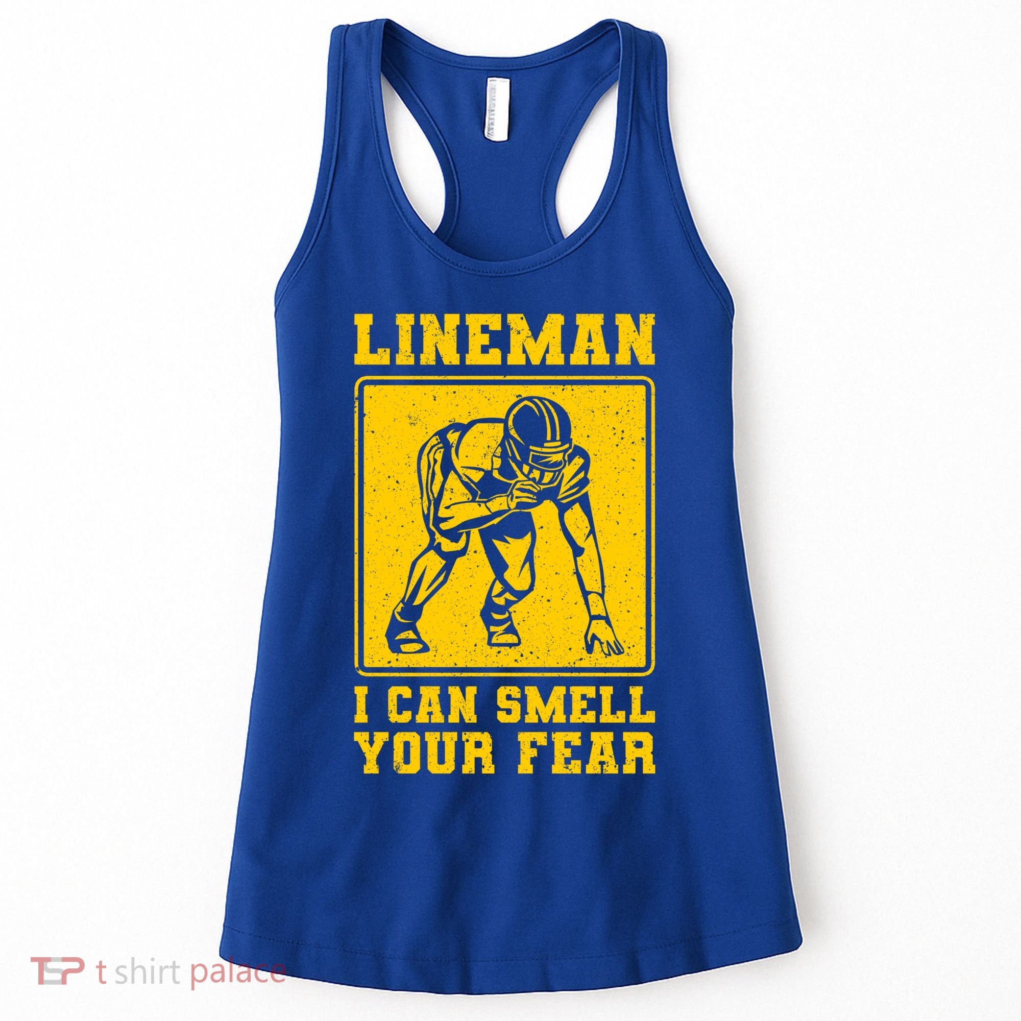 American Football Line Player Support Gift Women's Tank Top