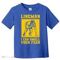 American Football Line Player Support Gift Toddler T-Shirt thumb 0