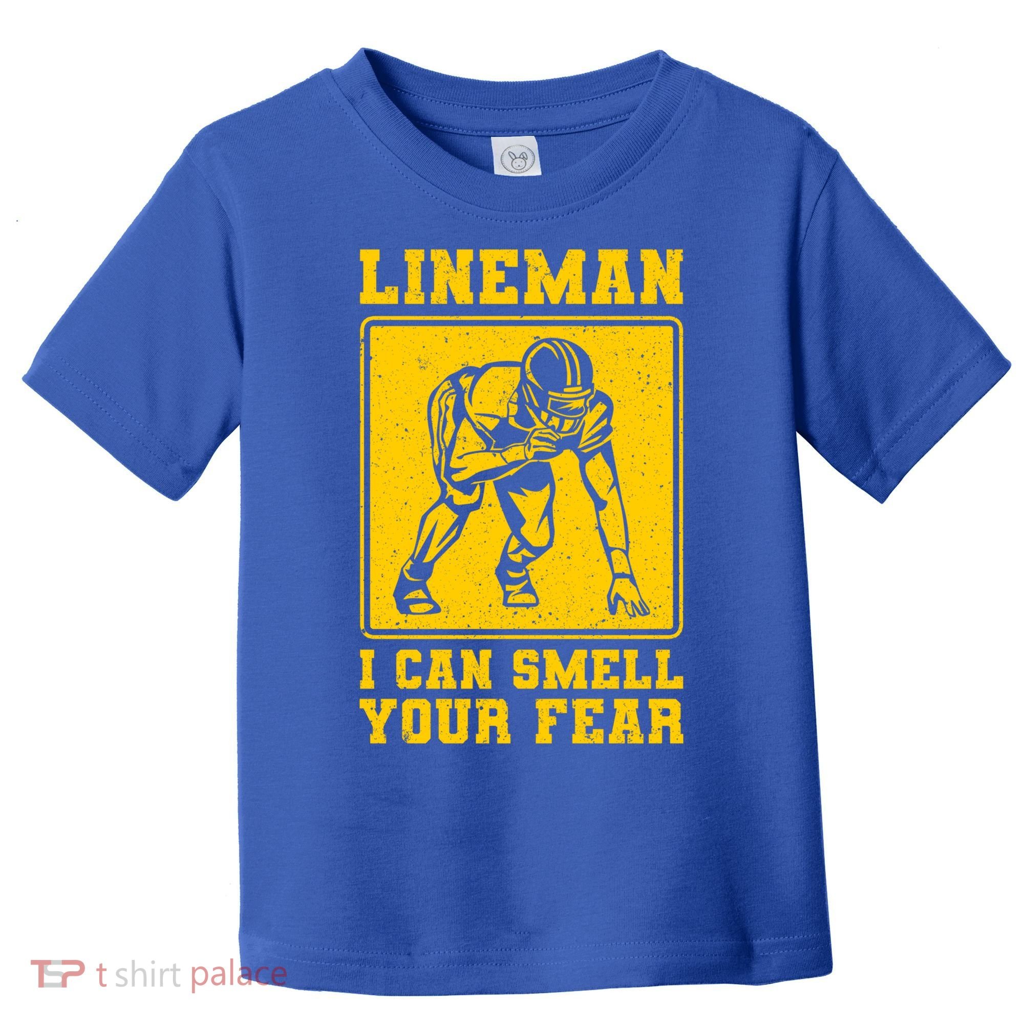 American Football Line Player Support Gift Toddler T-Shirt