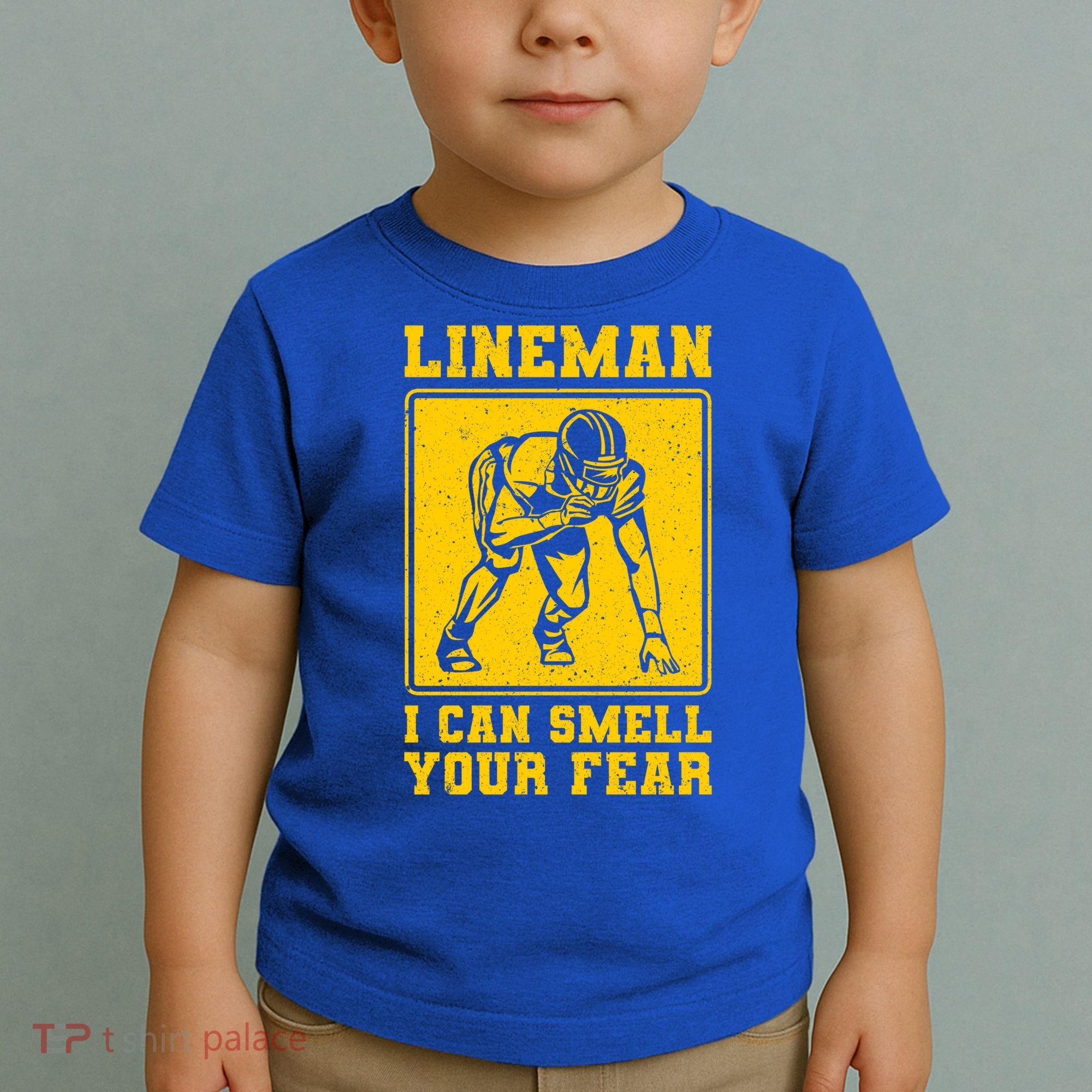 American Football Line Player Support Gift Toddler T-Shirt