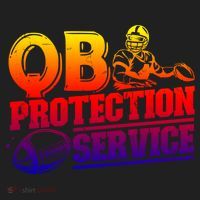 American Football Line Qb Protection Service Great Gift Beanie thumb 2