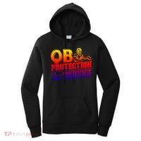 American Football Line Qb Protection Service Great Gift Women's Hoodie thumb 0